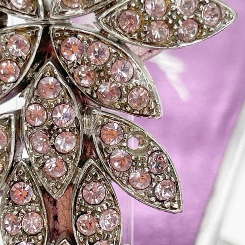Giuseppe Zanotti Vintage Pink Metallic Crystal Embellished Strappy Sandals IT 38 - Picture 9 of 15